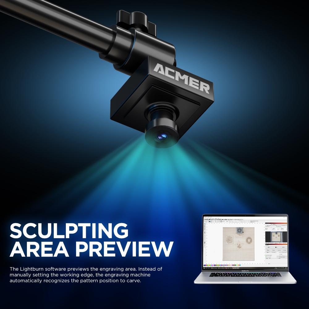 Laser Marking Machine - Камера ACMER A500 5MP 100 °