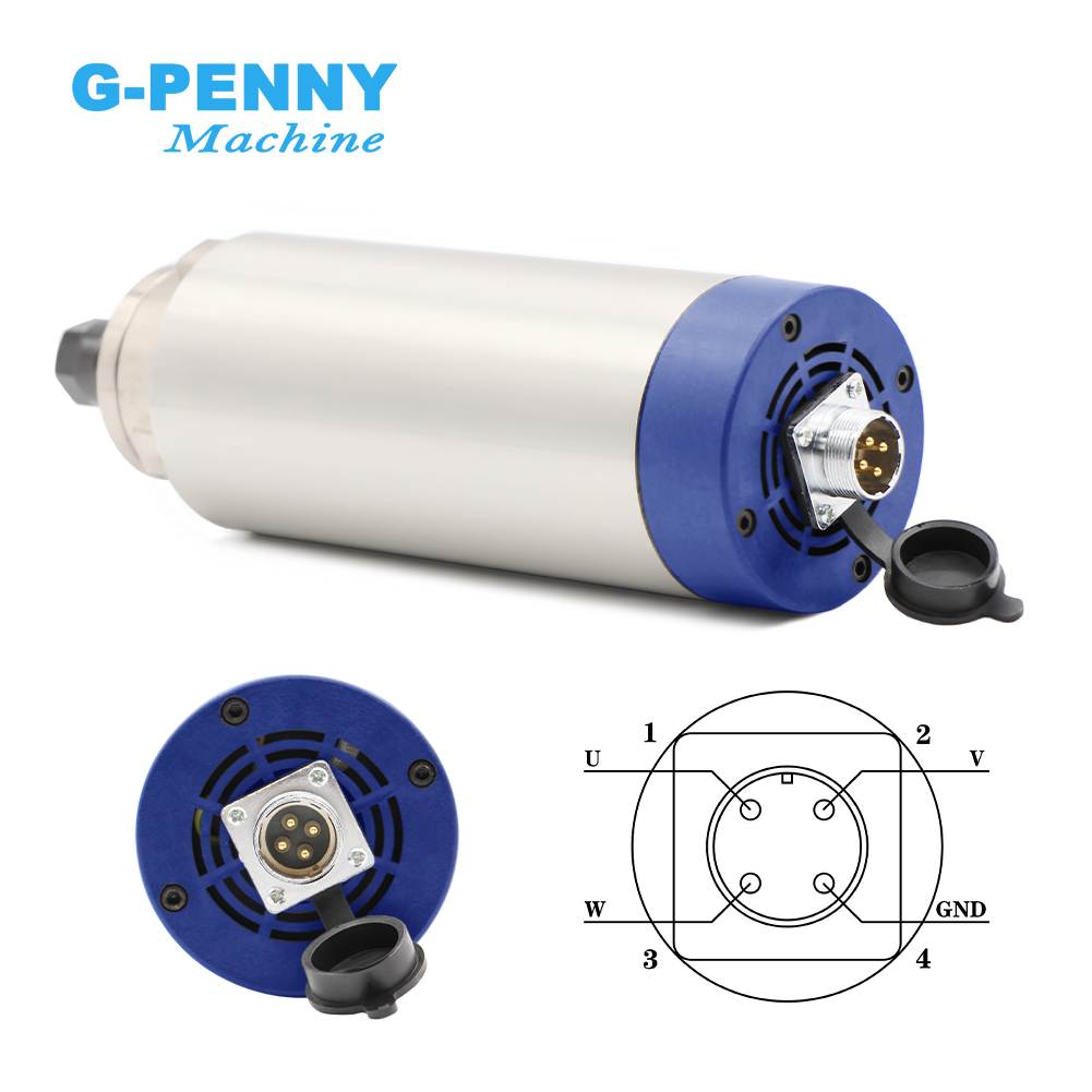 Настройка Gpenny 1,5 кВт ER16  – обзор и цена Cnc Spindle Motor